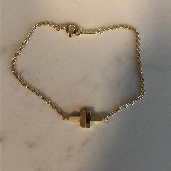 Tiffany T Two Single Chain Bracelet 